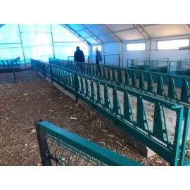 Tek Sıra Koyun Yemlik Kilit Sistemi 